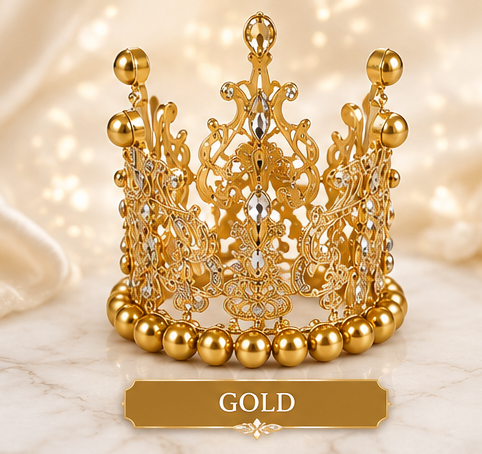 Gold Crown Topper