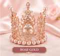 Rose Gold Crown Topper